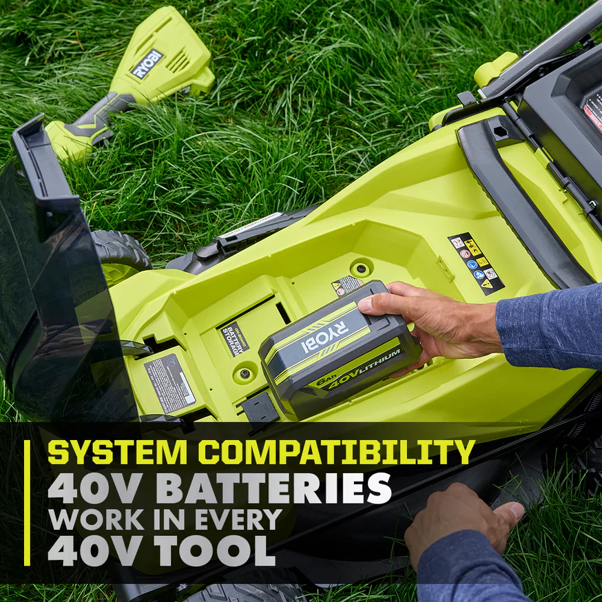 40V HP Brushless 20" Push Mower Kit - Image 9