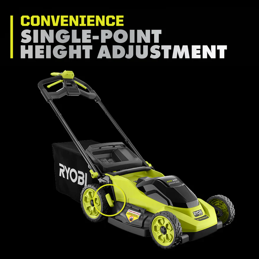 40V HP Brushless 20" Self-Propelled Mower Kit - Image 8