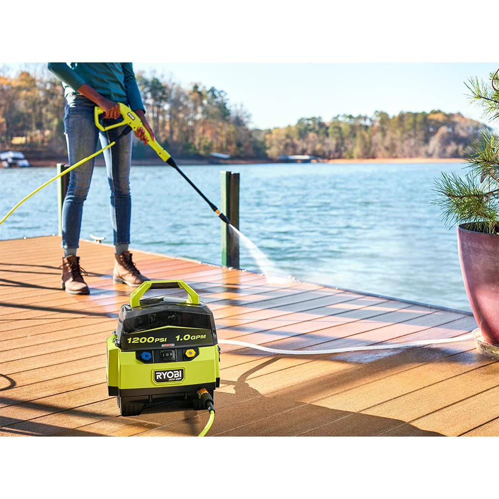 40V HP Brushless 1200 PSI Pressure Washer - Image 3