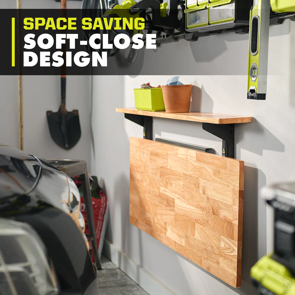 Stowaway Wall Mounted Workbench - Image 6