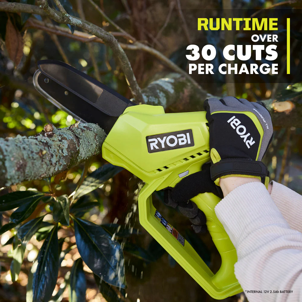 12V Compact 6" Pruning Chainsaw - Image 3